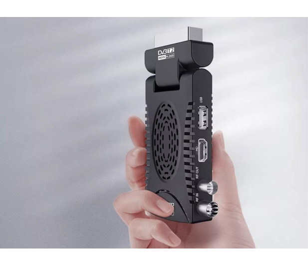 Zenwire Tuner Dekoder Satelitarny DVBT2 HEVC H.265 WiFi - 1604673 - zdjęcie 3